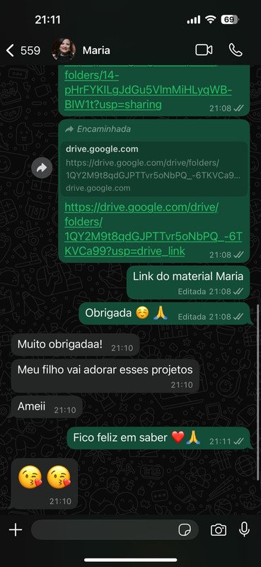 Depoimento de Maria - cliente satisfeito